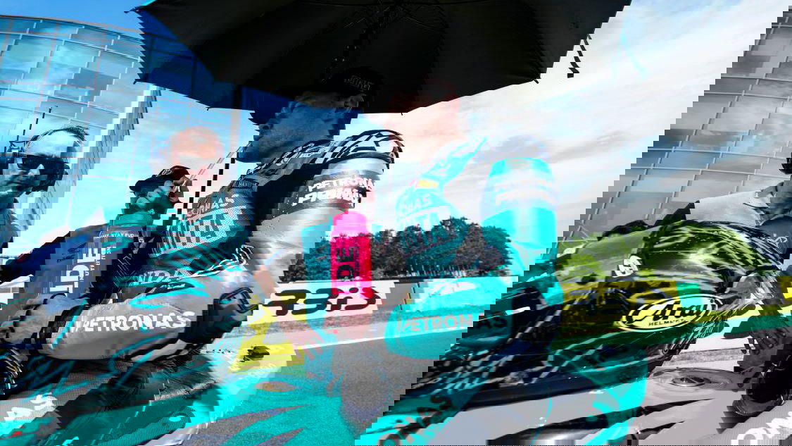 Tarran Mackenzie on the WorldSBK grid. Credit - Petronas MIE Racing Honda