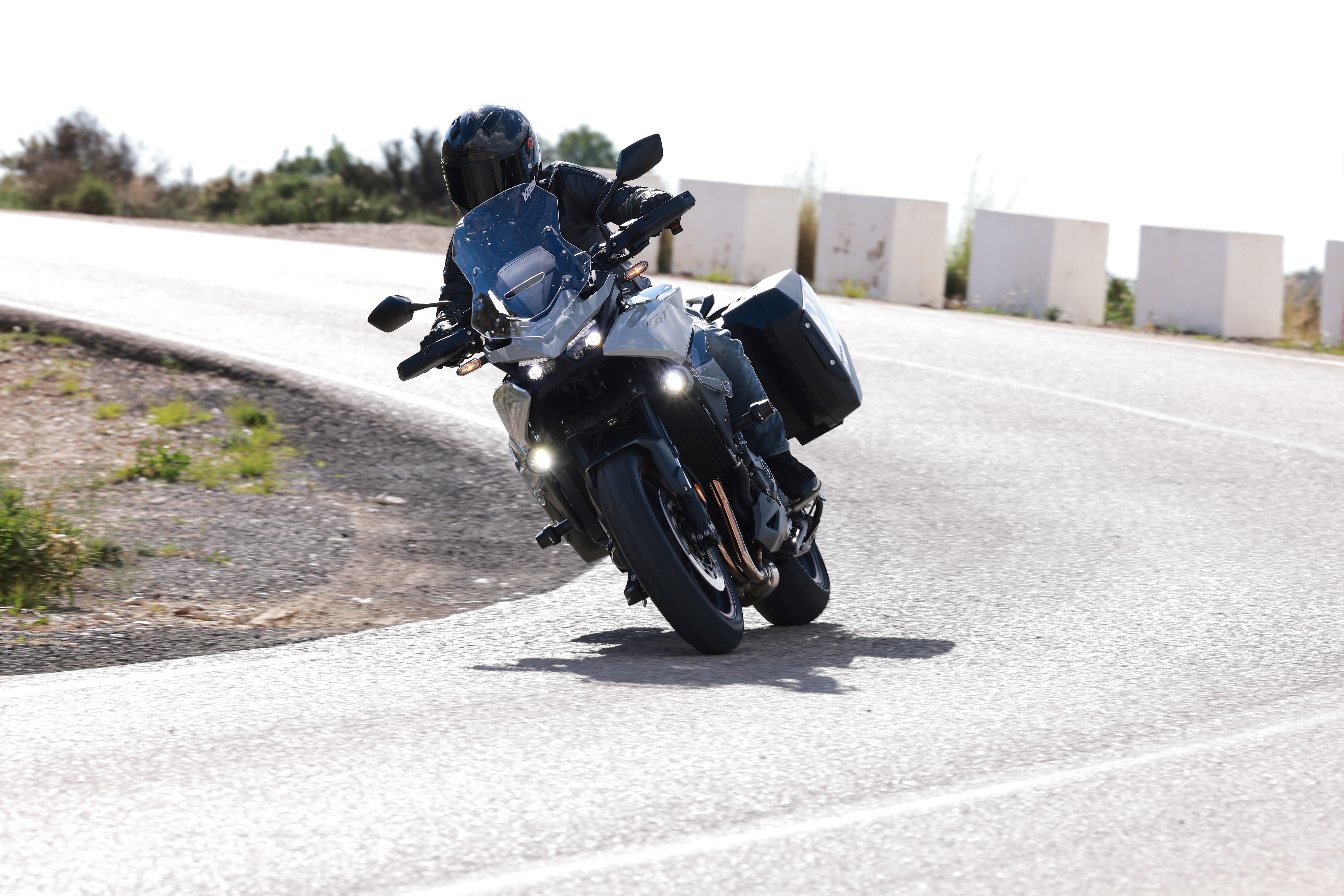 The Honda CB1000GT - riding