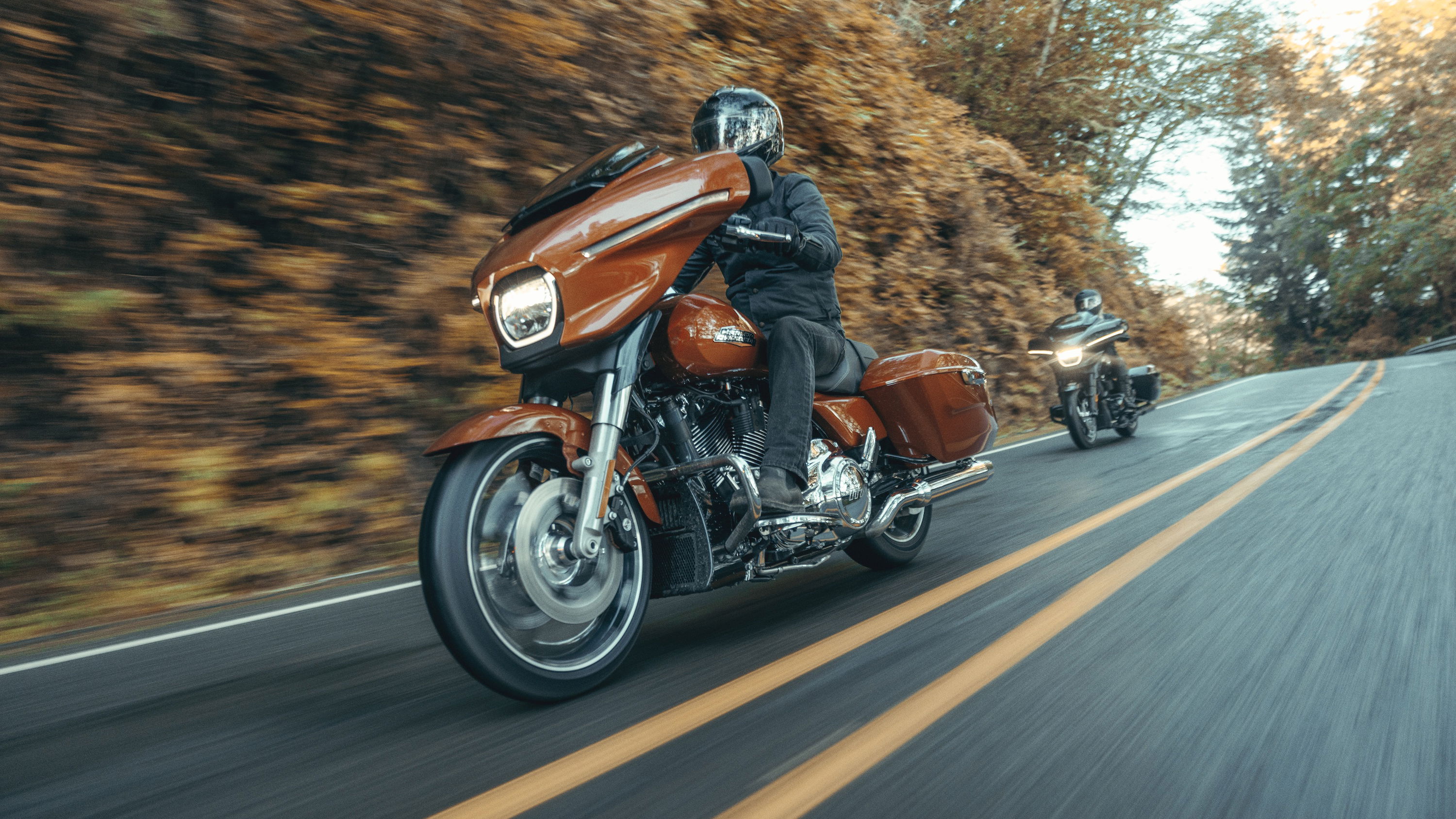 Harley-Davidson Street Glide - riding