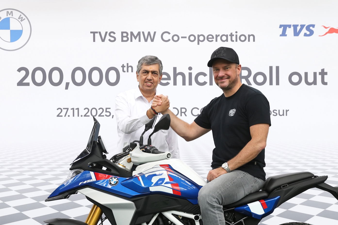 BMW F450 GS production begins at TVS